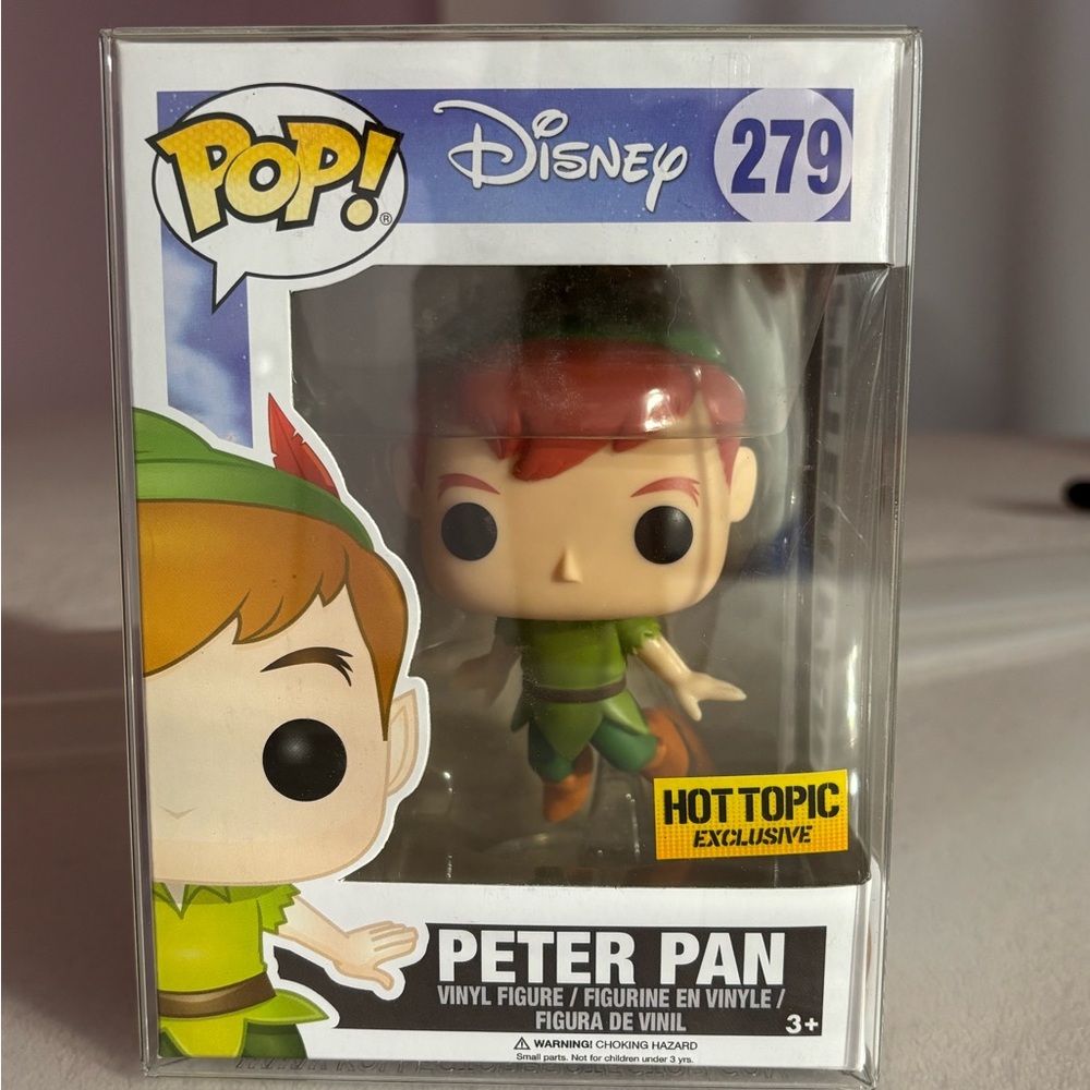 Disney Peter Pan Funko Pop Green and Red